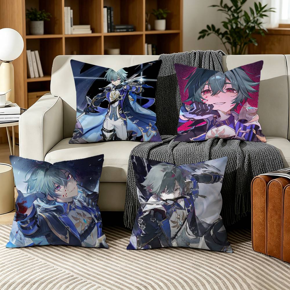Home Textiles Là Gì - Sarung Bantal Cryo L-Lohen G-Genshin untuk