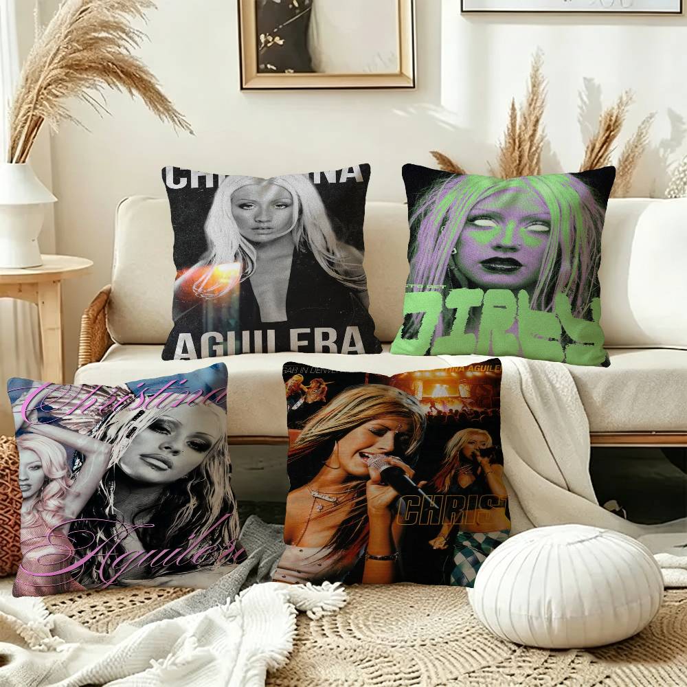 Home Textiles Inc - Pop Music Singer Christina Aguilera -