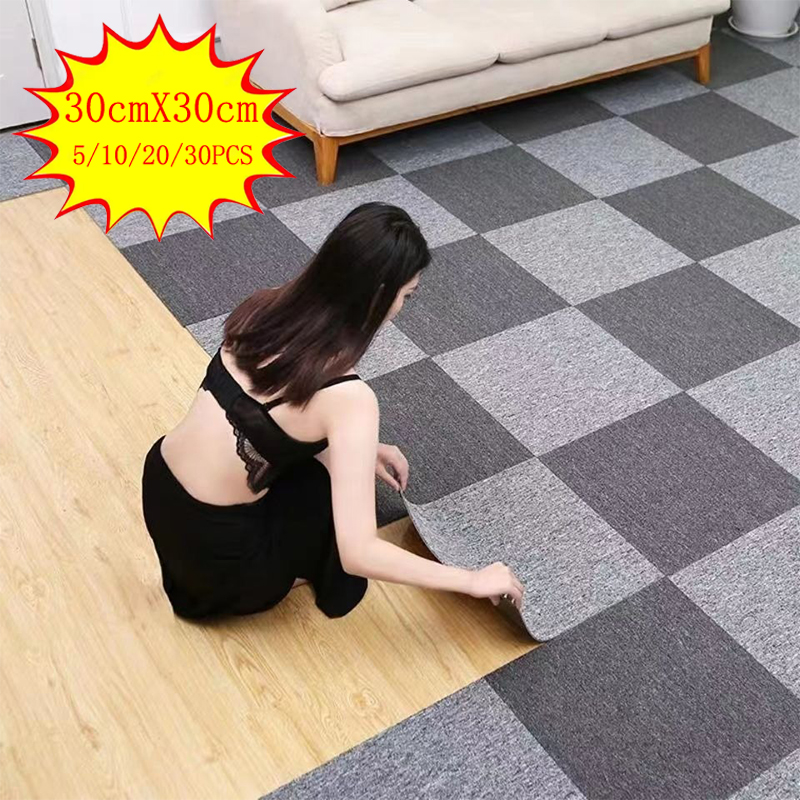 Home Textiles Rug - 30X30Cm Perekat Diri Anti Selip Penyambungan