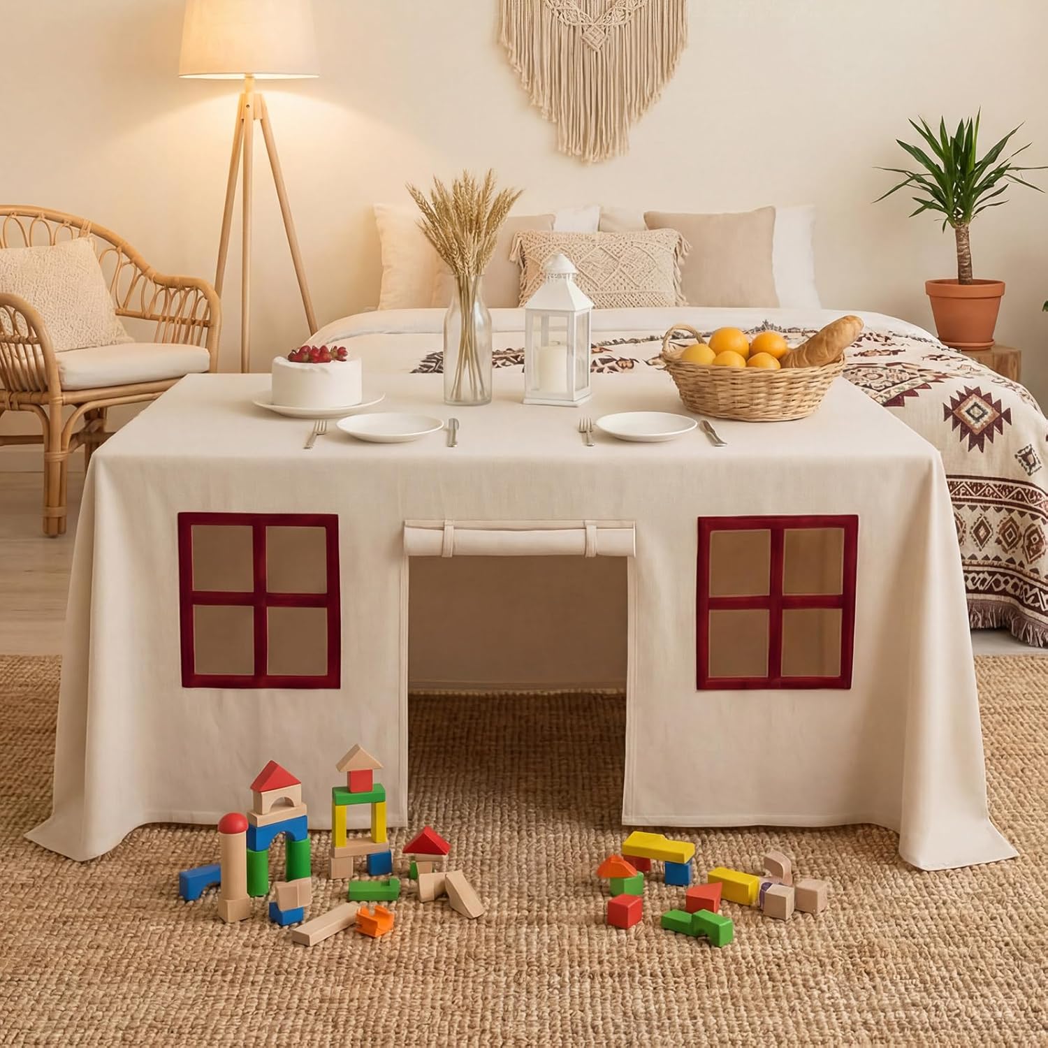 Home Textiles News - Taplak Meja Besar Ruang Permainan Anak-anak,
