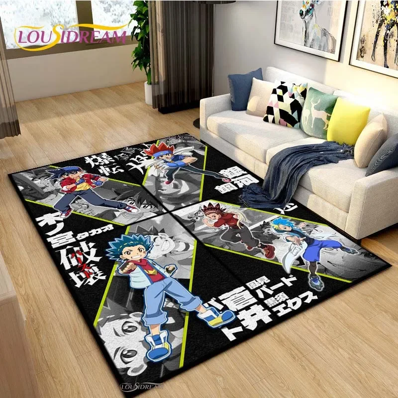 Home Textiles Rug - Beyblade Karpet Anime Kartun untuk Ruang