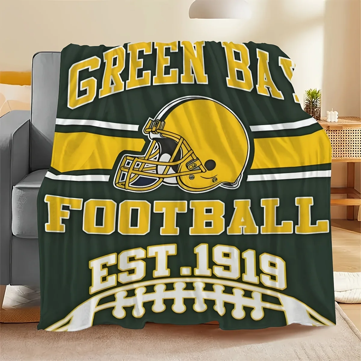 Home Textiles Throw - Selimut Tim Sepak Bola Lembut Ringan