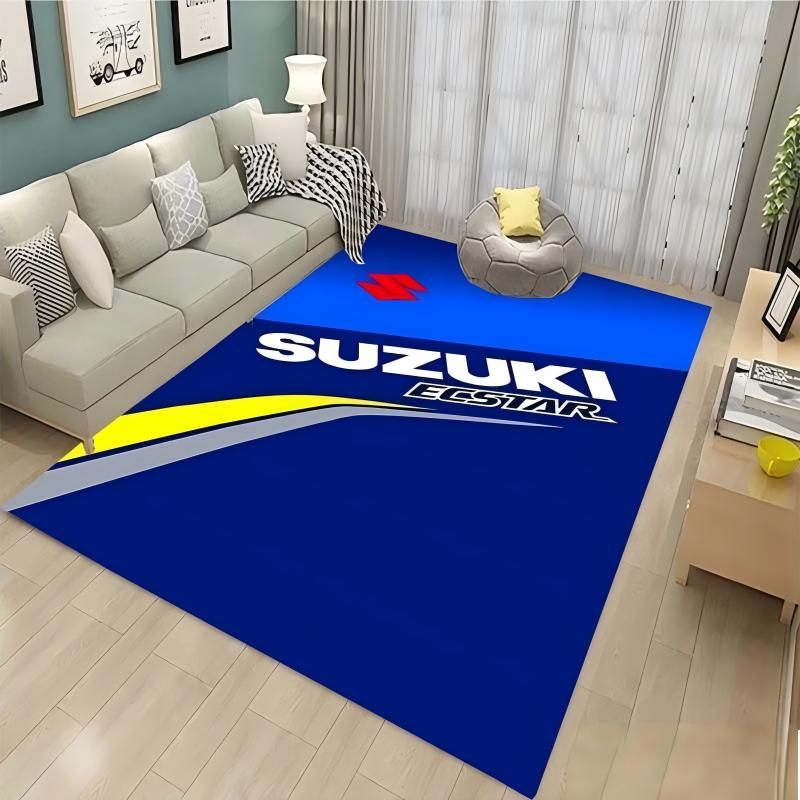 Home Textiles Rug - Karpet Pajangan Sepeda Motor Suzuki, Alas