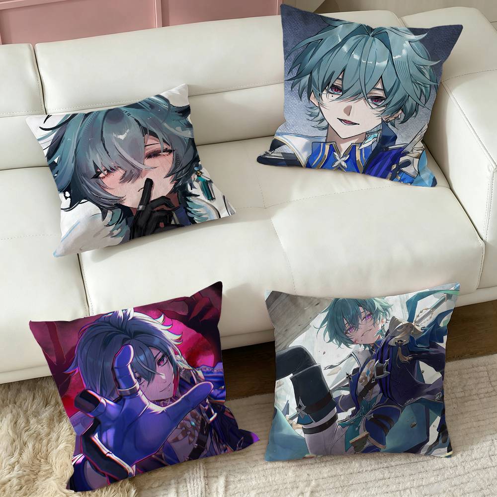 Home Textiles Là Gì - Cryo L-Lohen G-enshin Impact Sarung Bantal