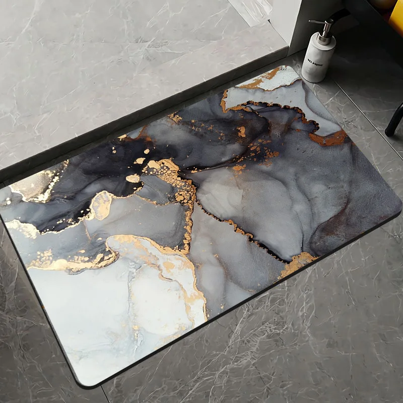 Home Textiles Rug - Keset Lantai Diatomit Super Serap Anti
