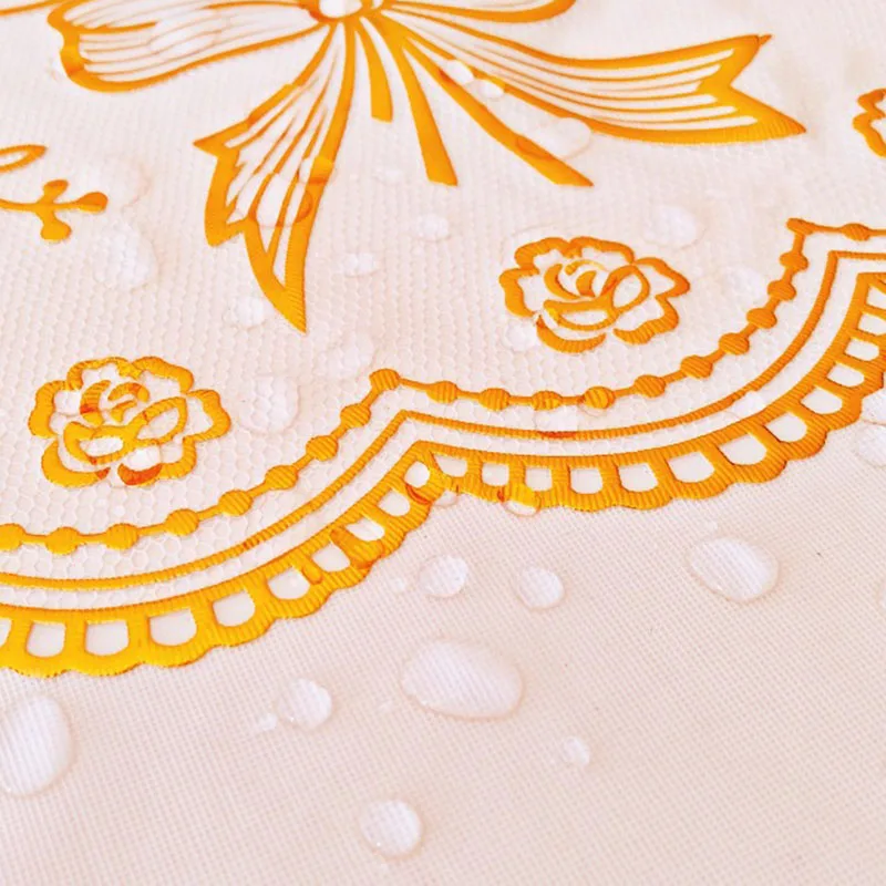 Taplak Meja PVC Oval Tahan Air - Home Textiles News ulasan dan harga