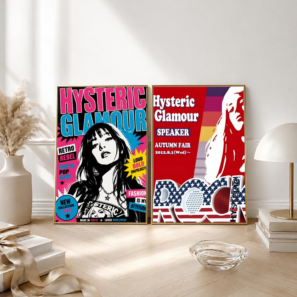 Poster Hysteric Glamour, Dekor - Home Textiles Brands ulasan dan harga