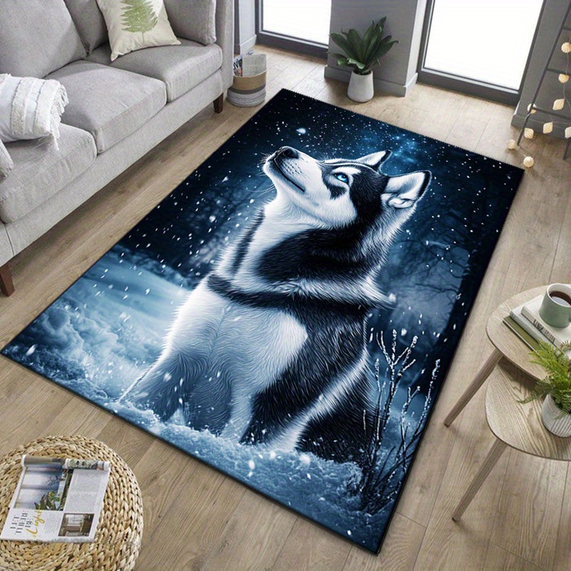 Karpet Husky Musim Dingin untu - Home Textiles Rug ulasan dan harga