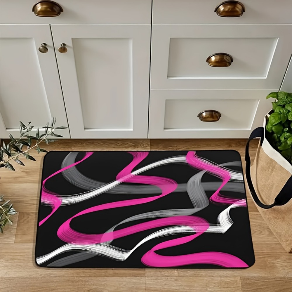 Karpet Geometris Bergaris Warn - Home Textiles Rug ulasan dan harga
