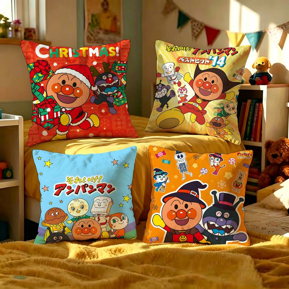 Sarung Bantal Kartun Anpanman  - Home Textiles Inc ulasan dan harga