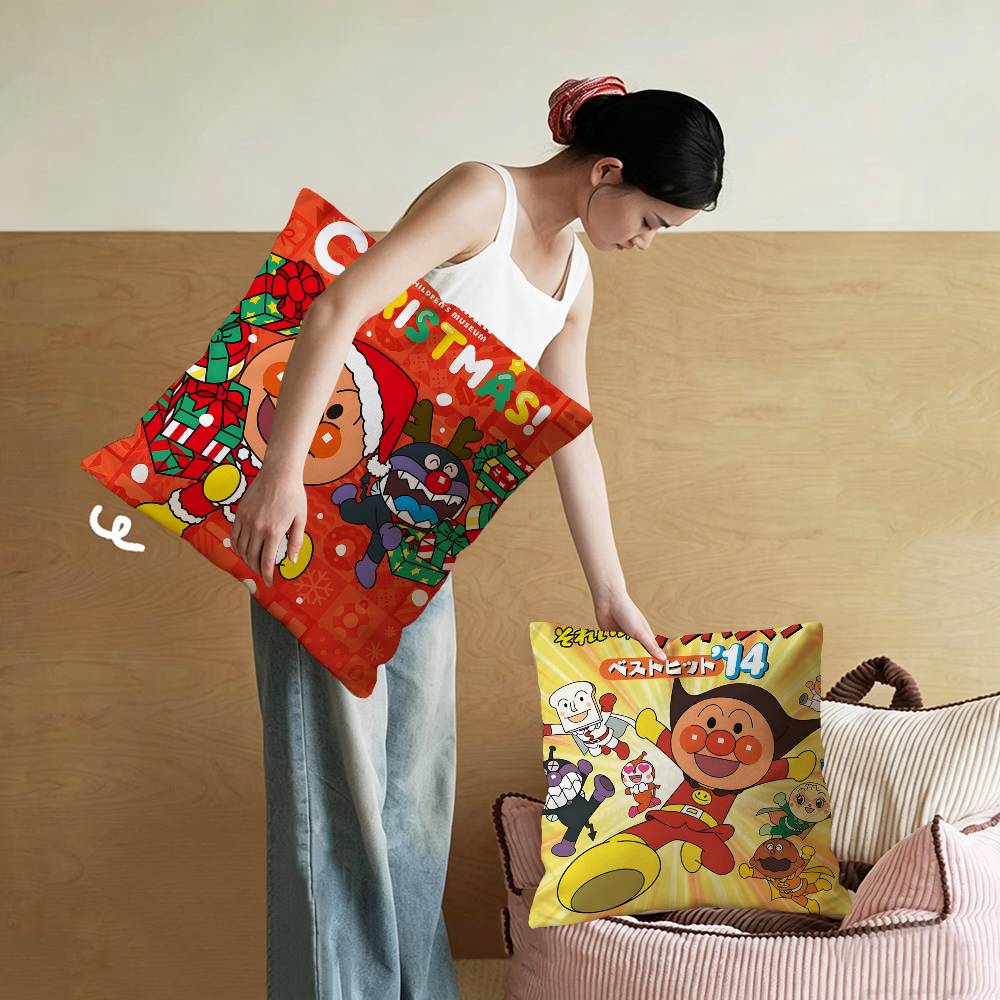 Sarung Bantal Kartun Anpanman  - Home Textiles Inc ulasan dan harga