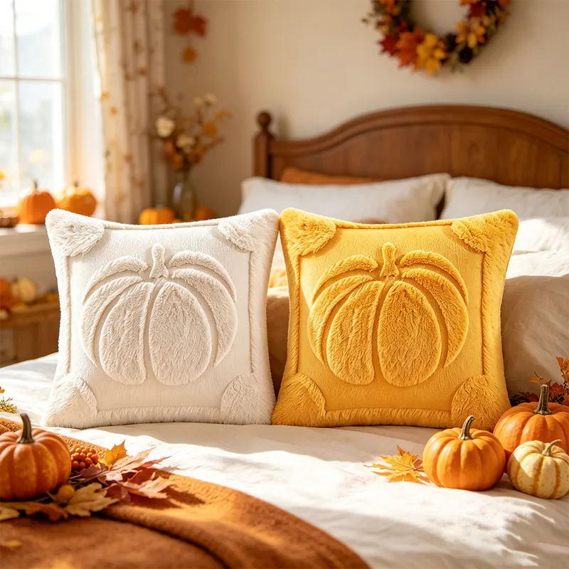 Sarung bantal labu Halloween l - Home Textiles Manufacturer ulasan dan harga