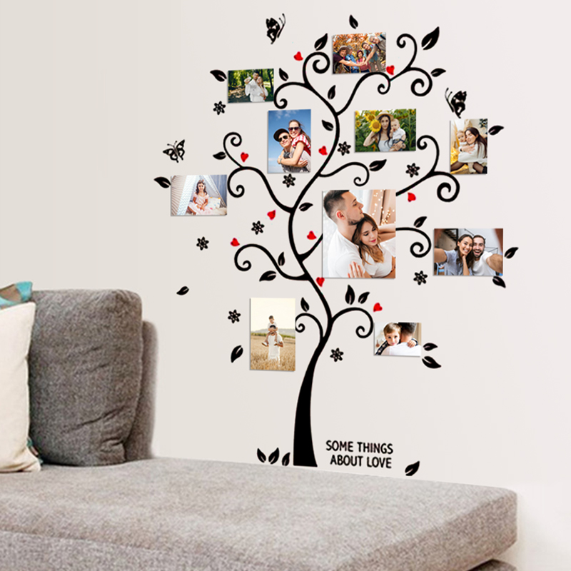DIY Keluarga Bingkai Foto Poho - Home Textiles Meaning ulasan dan harga