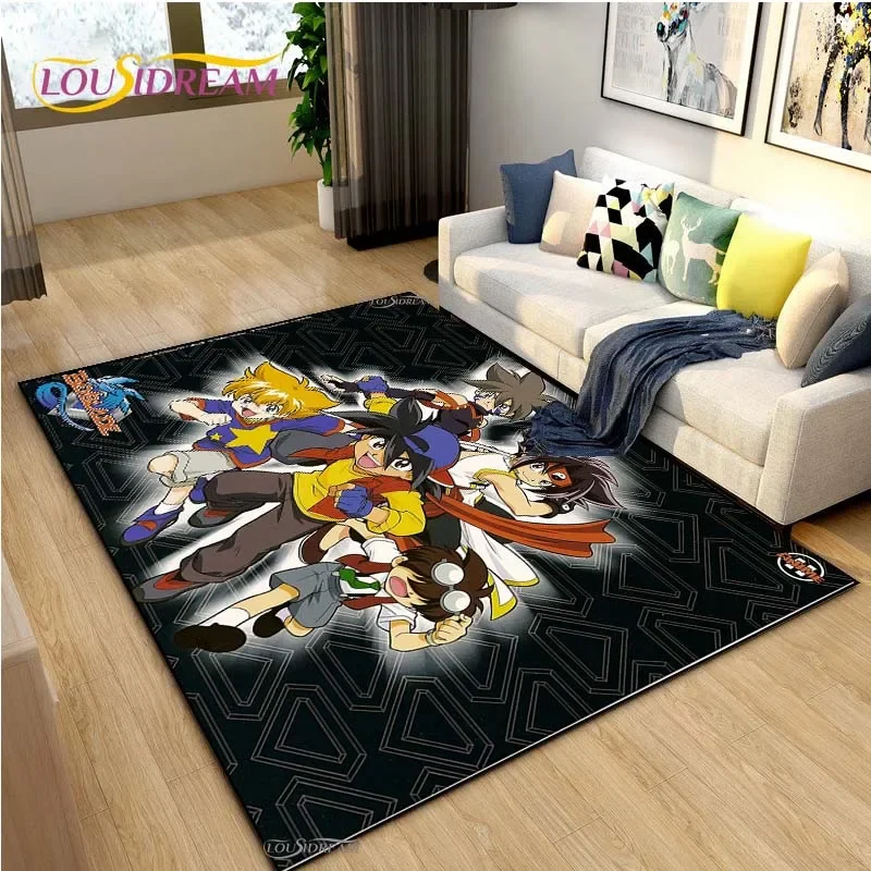Beyblade Karpet Anime Kartun u - Home Textiles Rug ulasan dan harga