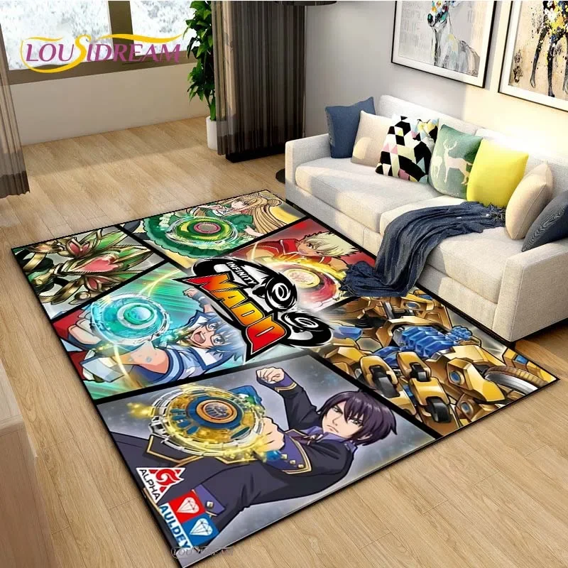 Beyblade Karpet Anime Kartun u - Home Textiles Rug ulasan dan harga