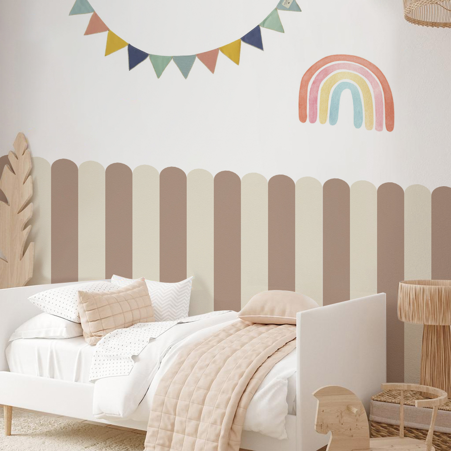 Wallpaper Busur Bergaris Verti - Home Textiles Meaning ulasan dan harga