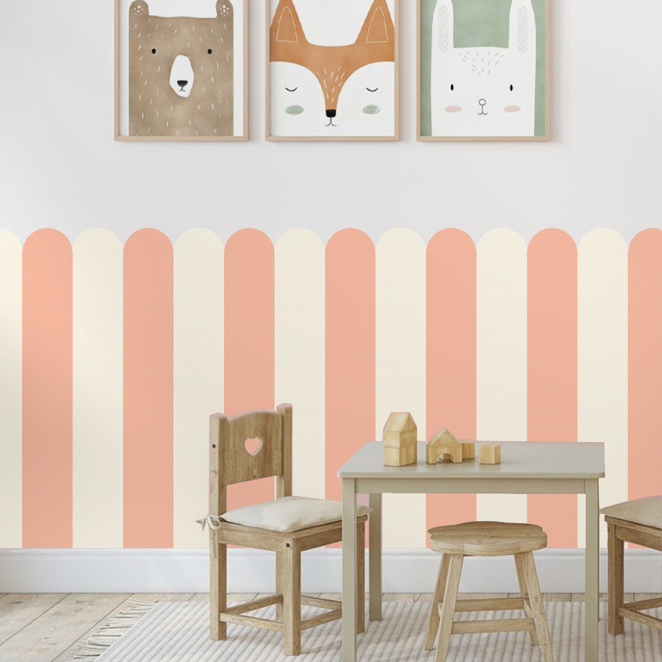 Wallpaper Busur Bergaris Verti - Home Textiles Meaning ulasan dan harga