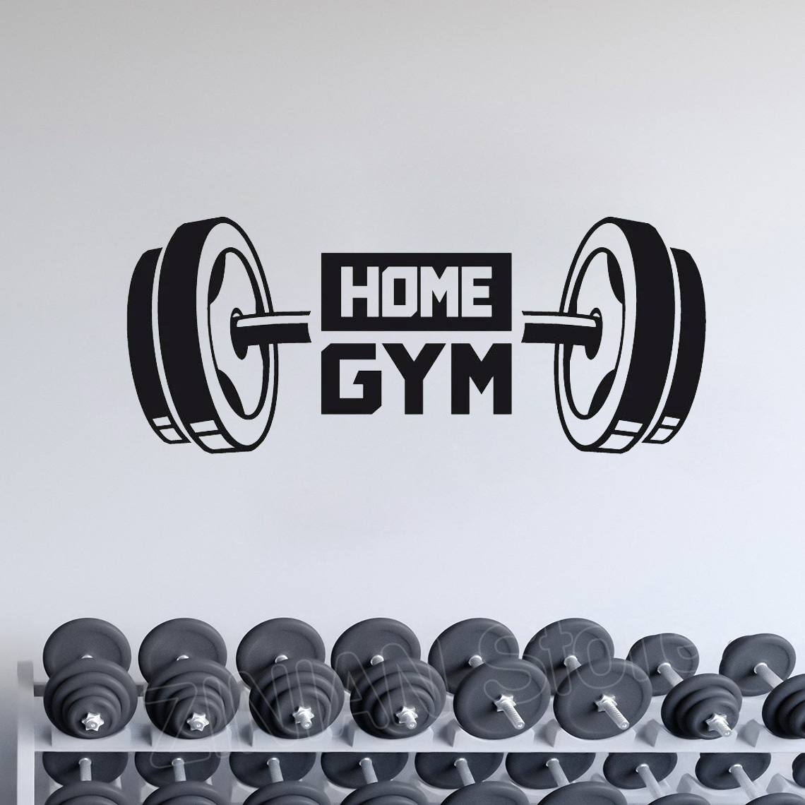 Stiker Dinding Dekorasi Gym Ru - Home Textiles Meaning ulasan dan harga